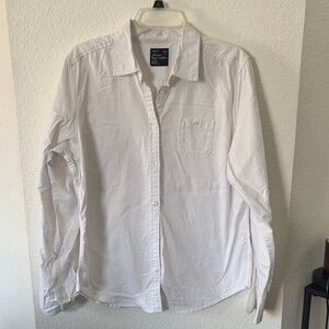 American Eagle Crisp White Shirt